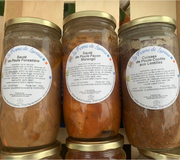 Exploitation avicole La Ferme de Laveau, Faÿ lès Nemours - Seine et Marne (77)